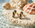 Solar Slipper Earrings