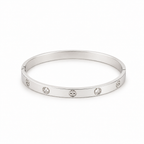 Bohemian Cross Bangle Bracelet