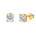 Éclat solitaire earrings