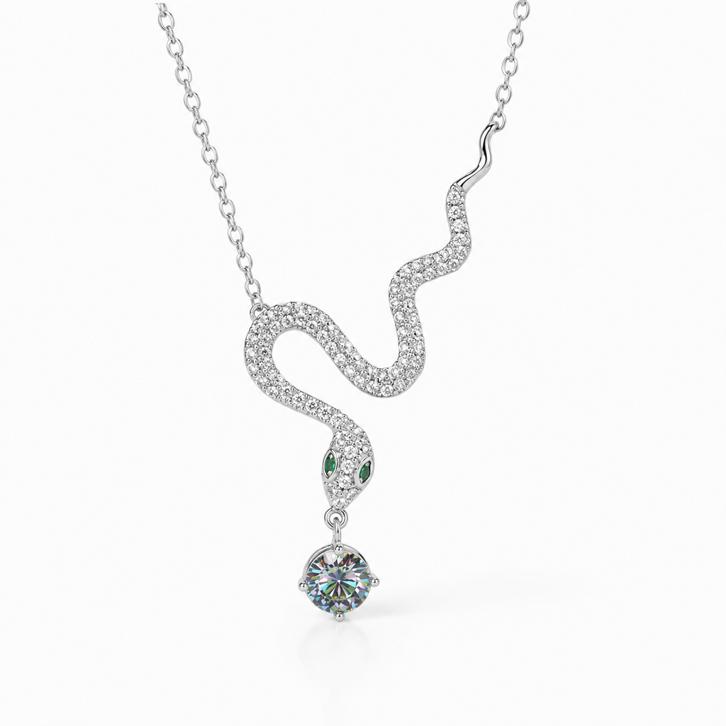 Serpenita necklace
