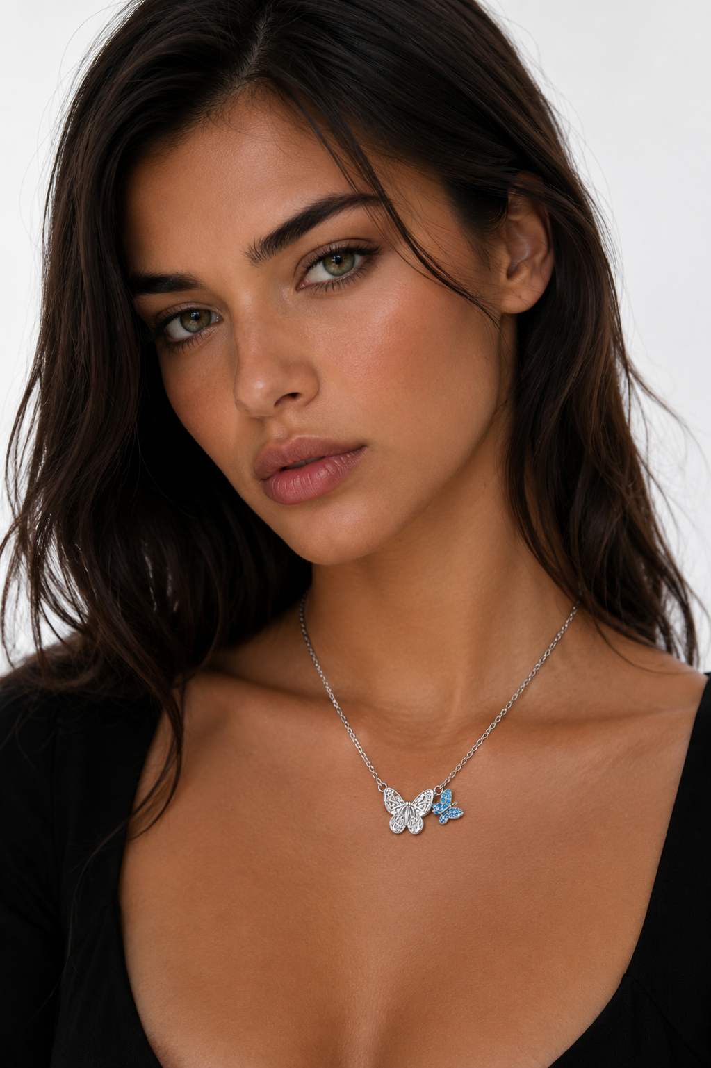 Butterfly whisper necklace