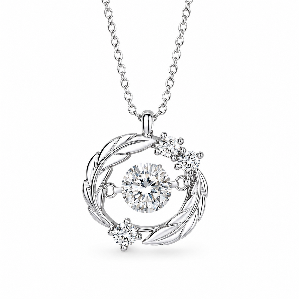 Feather portal necklace