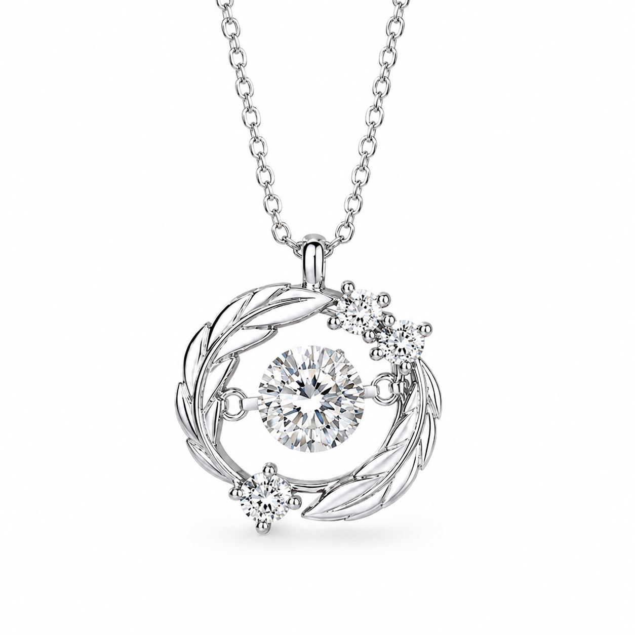 Feather portal necklace