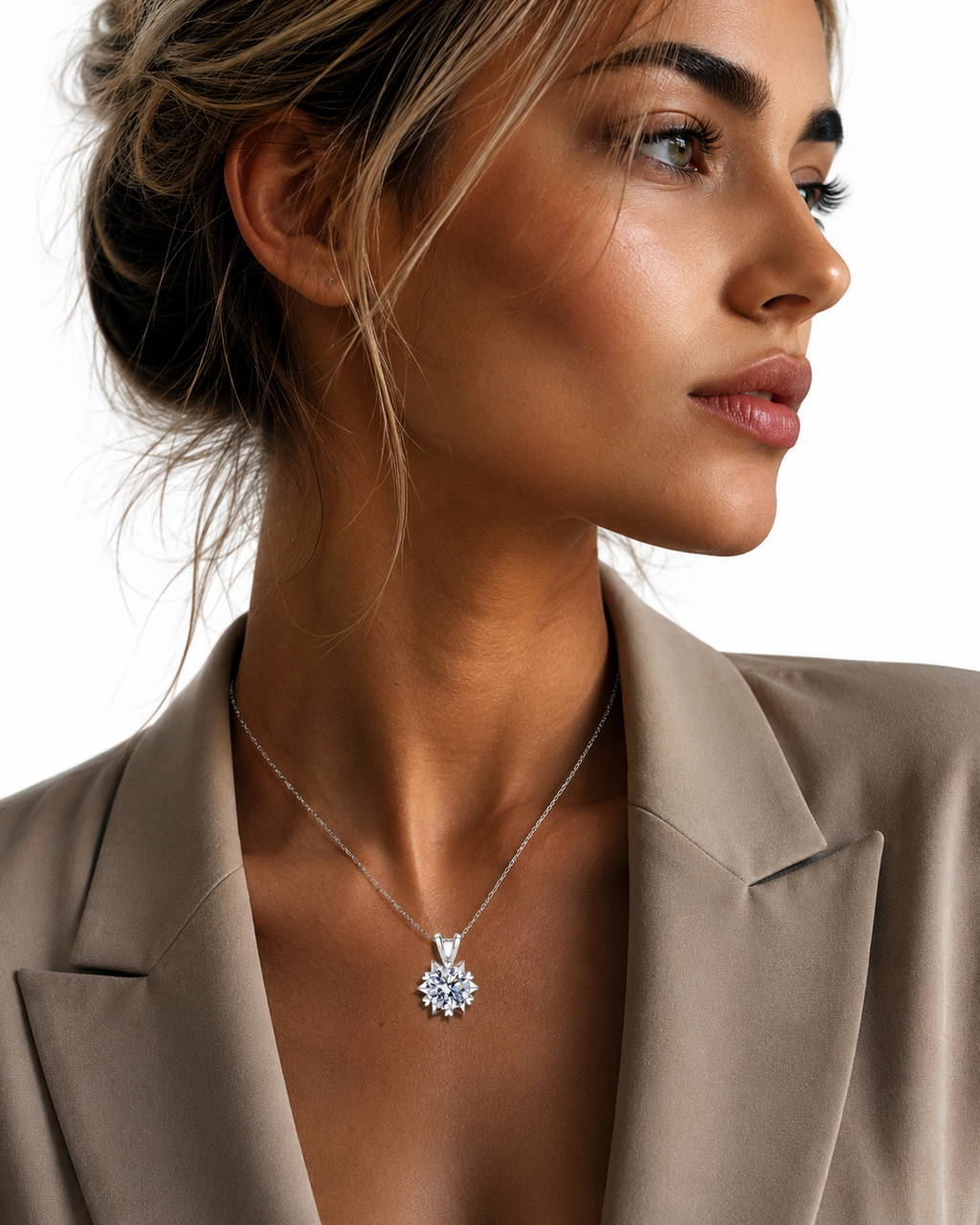 Aster Heart necklace