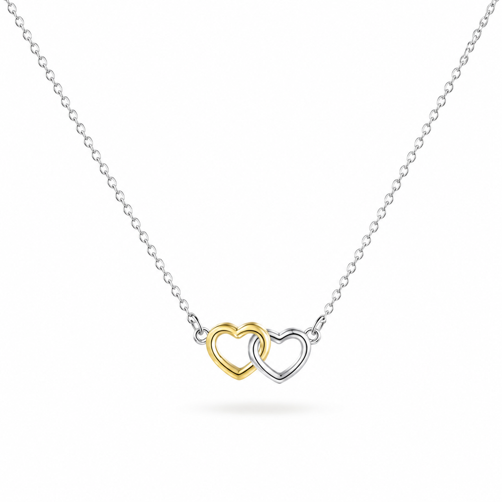 Linked Hearts Necklace