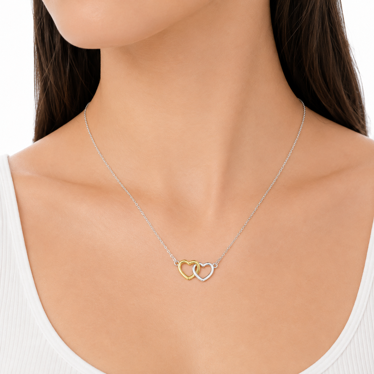 Linked Hearts Necklace